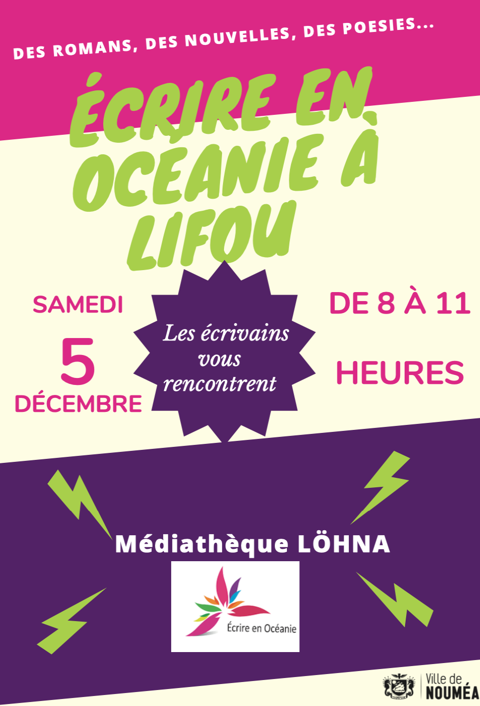 Ecrire en Océanie à Lifou le 05/12/2020