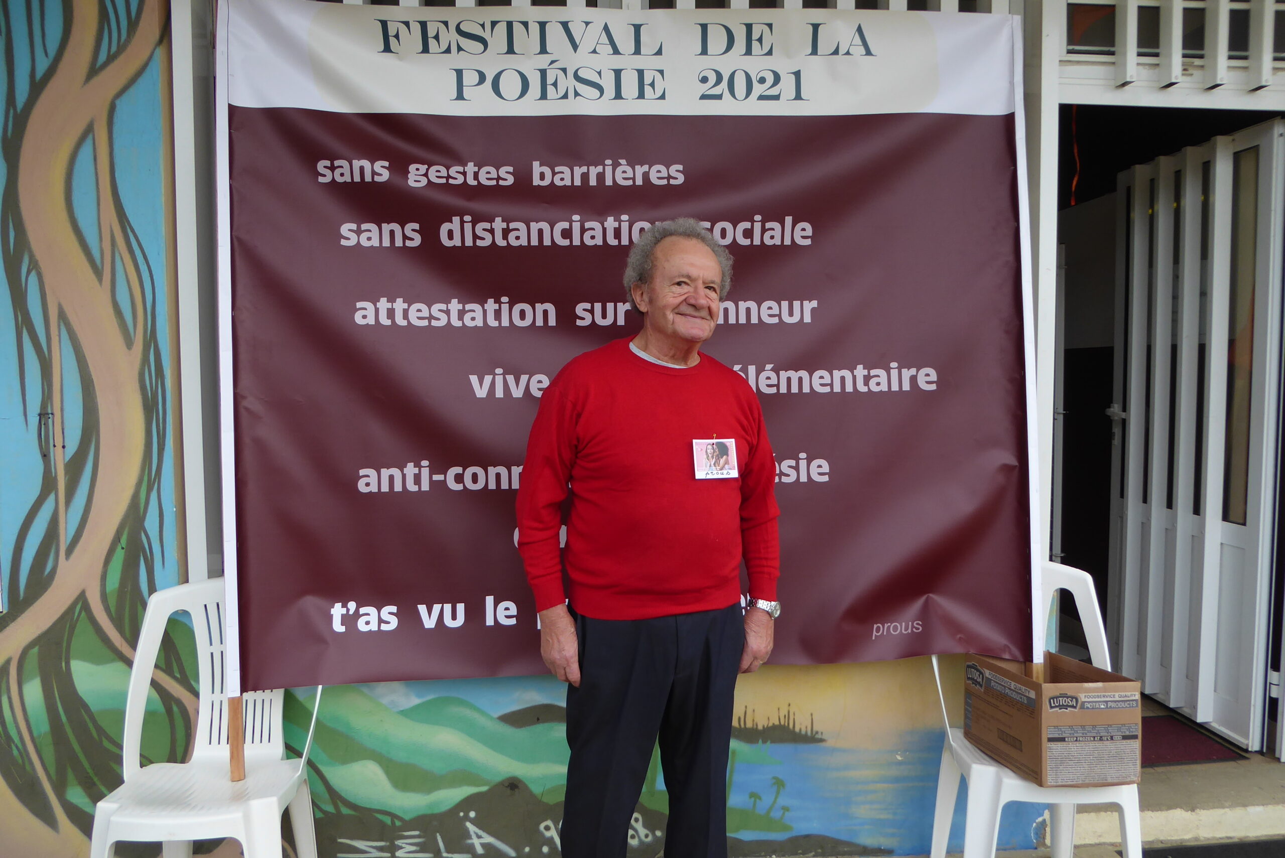 Festival de Poésie à Boulouparis, prix spécial EEO pour la poésie visuelle d’Albert PROUS